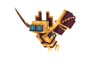 A mechanical bat.